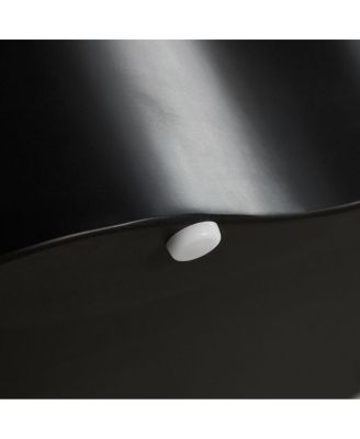  Unique Shape MDF Coffee Table set of 2, No Assembly Required