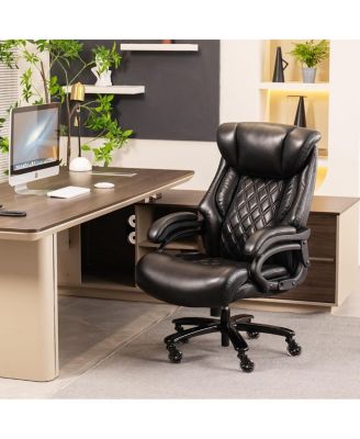 500lbs Big and Tall Office Chair for Heavy People Executive Computer Desk Chair