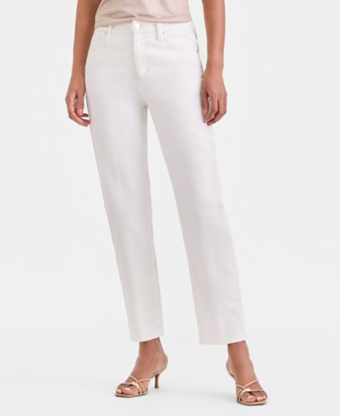 Женские джинсы I.N.C. International Concepts Women's High-Rise Straight Ankle Jeans