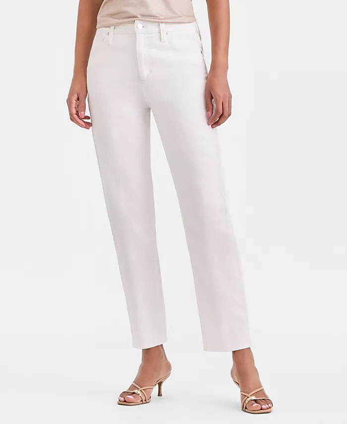 Women's High-Rise Straight Ankle Jeans