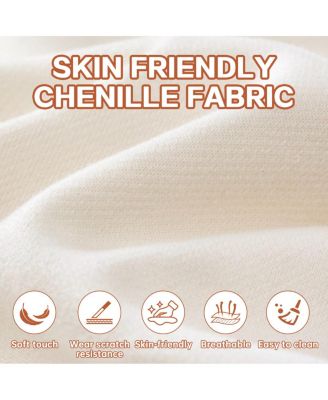 Modern L-Shaped Sectional Sofa with Chaise Lounge, Corduroy Couch