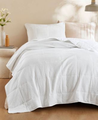 Mina Waffle Weave Textured 2-Pc. Quilt Set, Twin/Twin XL