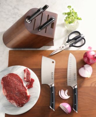 Helena Series Steel 7-Pc. Knife Block Set
