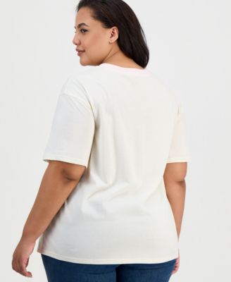 Trendy Plus Size Brooklyn V-Neck T-Shirt