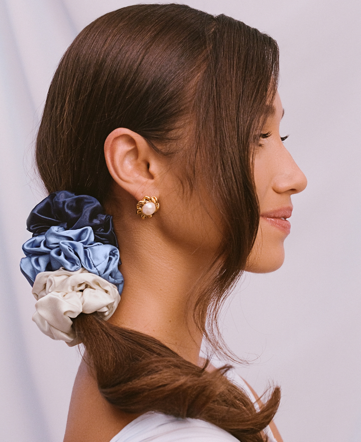 Slip 3-Pc. Skye Pure Silk Large Scrunchies