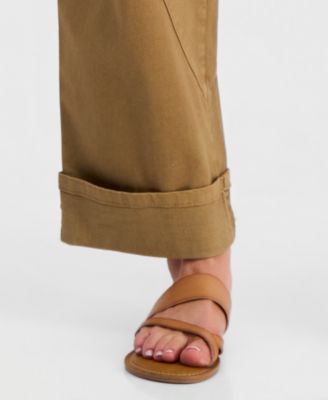 Petite Relaxed Utility Pants