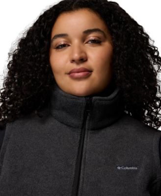 Plus Size Benton Springs Fleece Vest