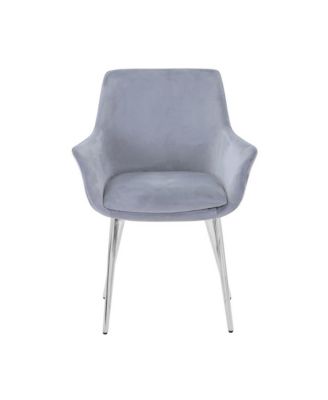 Stella Contemporary Modern Upholstered Platinum Dining Chair