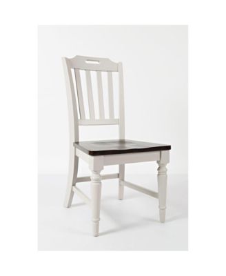 Orchard Park Farmhouse Solid Rubberwood Slatback Chair