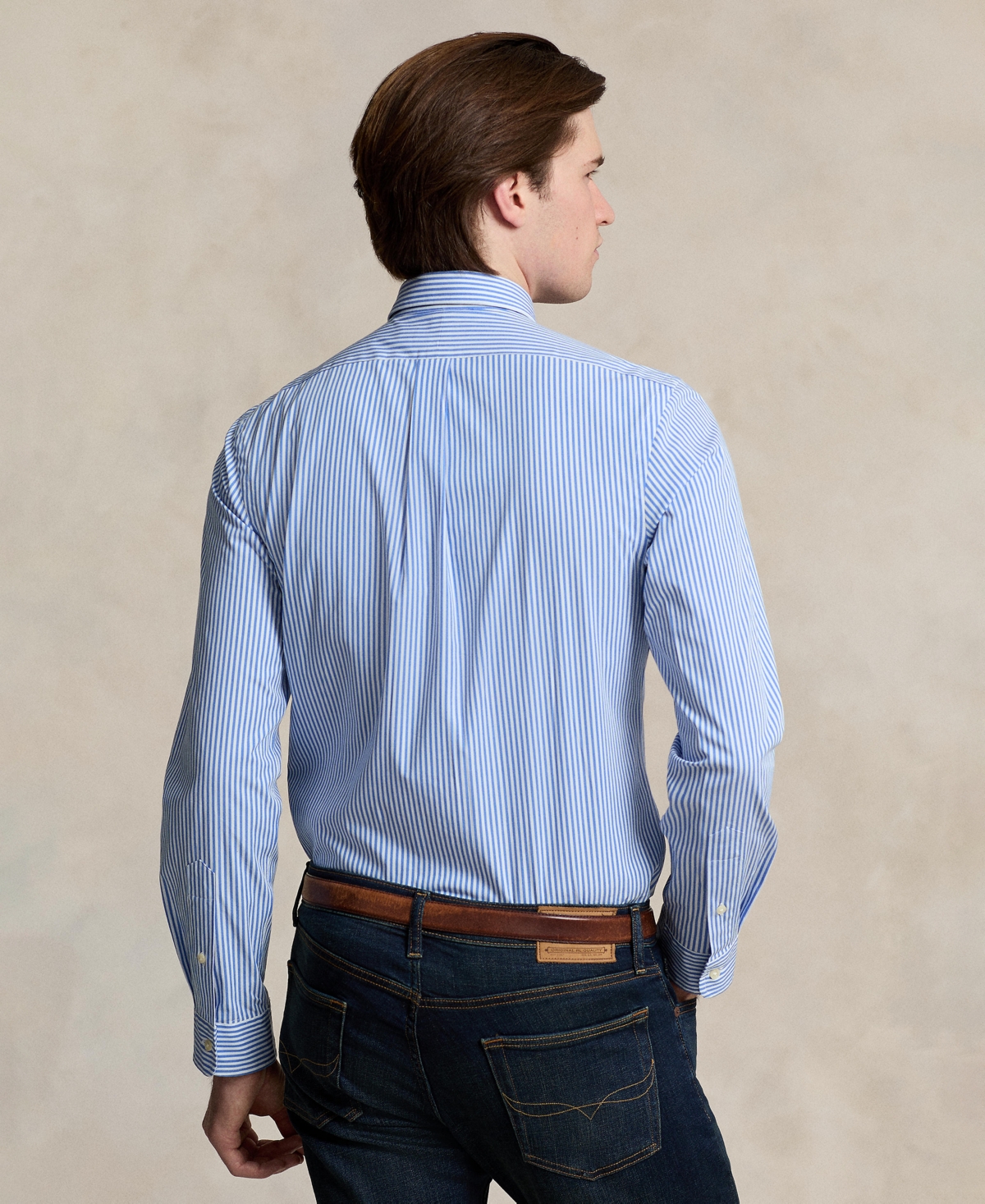 Polo Ralph Lauren Men's Slim-Fit Striped Stretch Shirt