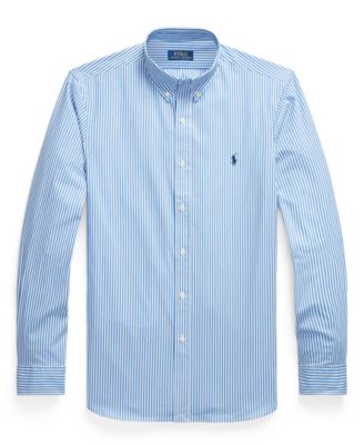 Men's Slim-Fit Striped Stretch Shirt