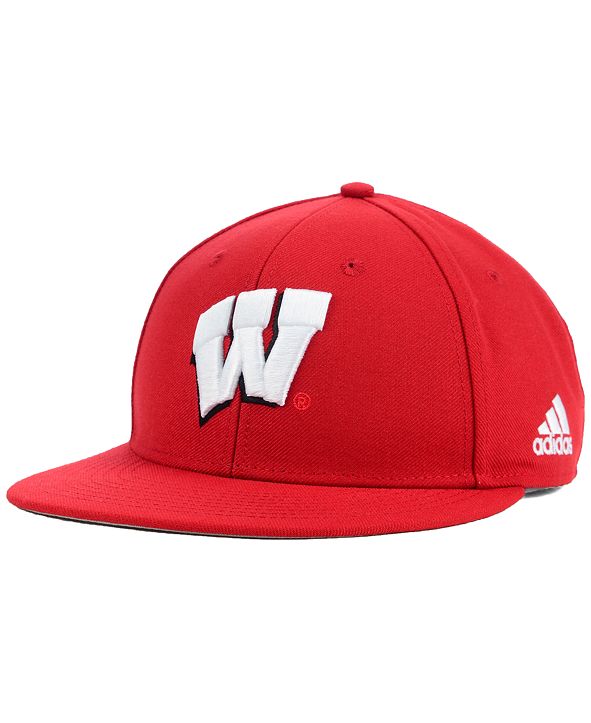 adidas Wisconsin Badgers On Field Baseball Cap & Reviews - Sports Fan ...