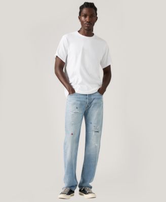 Levi’s Men’s 501 Original Fit Button Fly Stretch Jeans