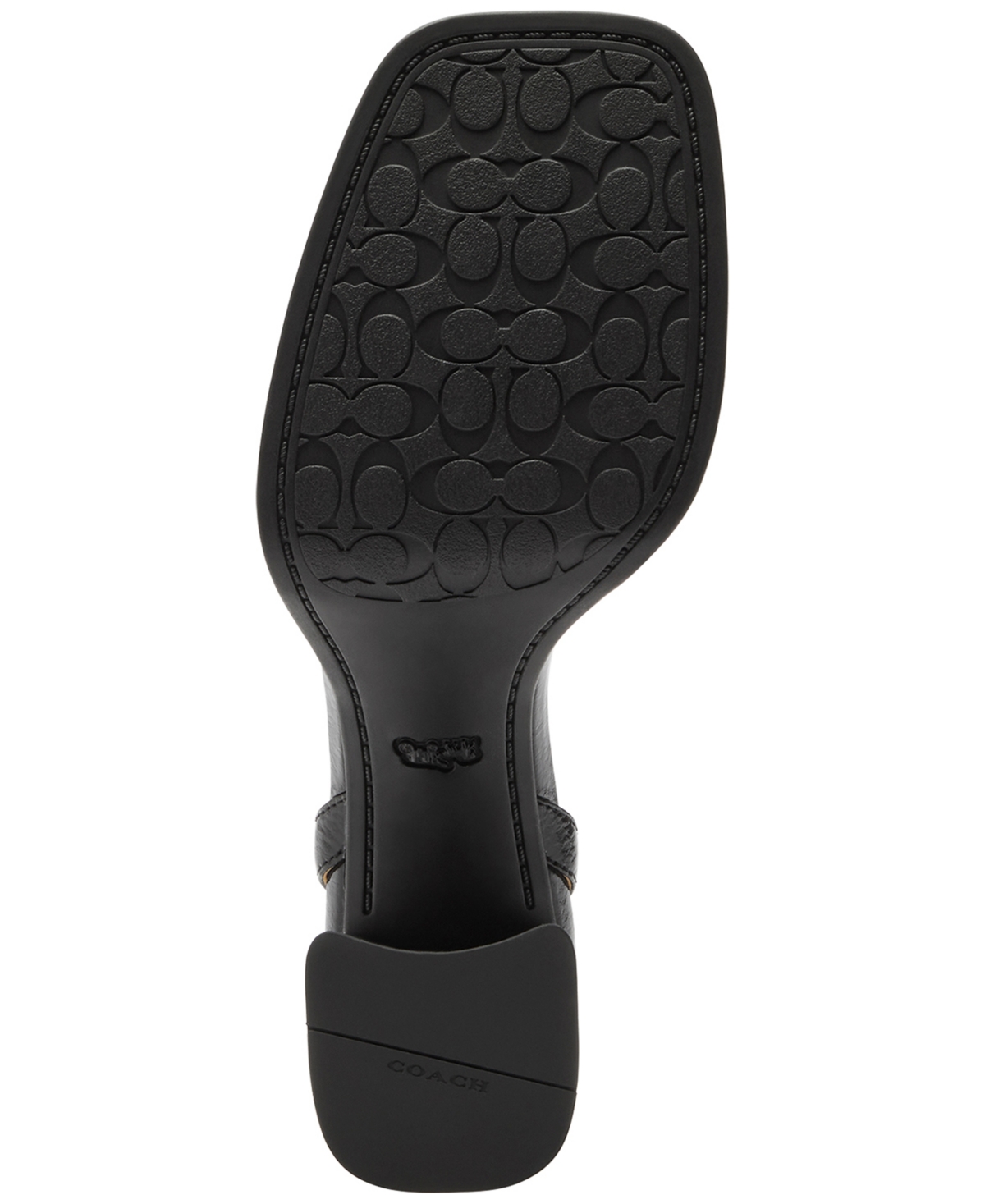 Coach Women's Tea Rose Square Toe Platform Sandals