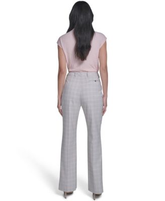 Women's Windowpane Modern Fit Pants