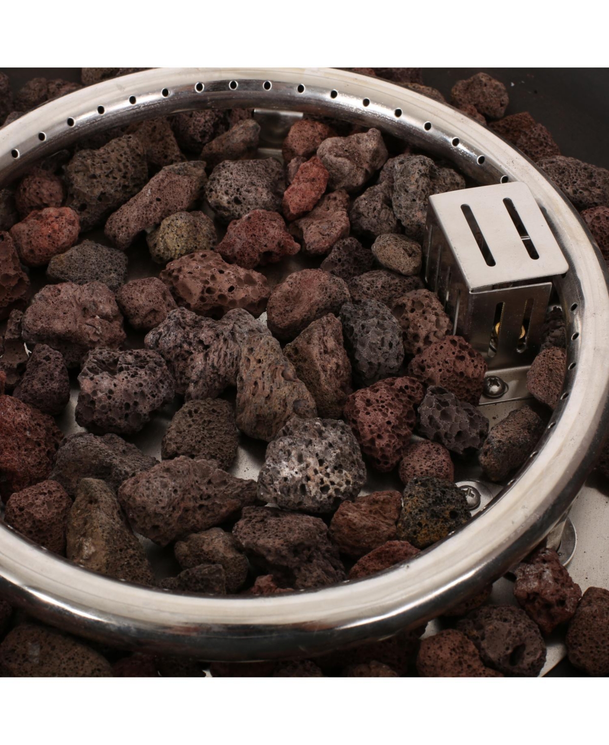 Streamdale Furniture Archie Square Wpc Fire Pit Base