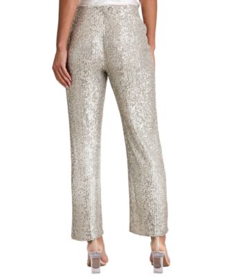 Women's Sequin Pull-On Pants