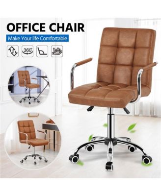1 Pc Mesh Upholstered 360° Swivel Modern Ergonomic Computer Chair – Office Chair