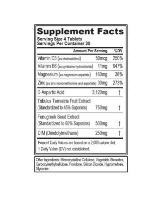 Testoterone Tablets | 120ct