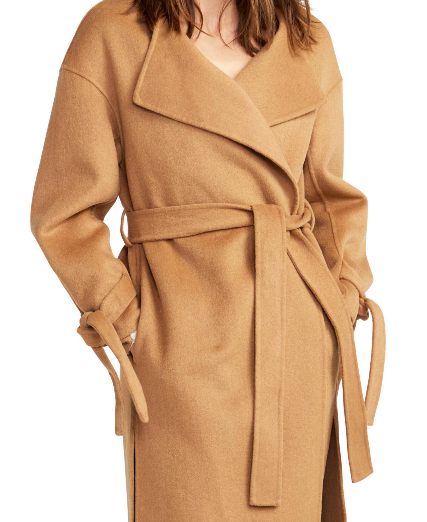 Women's Head Over Heels Collarless Robe Coat