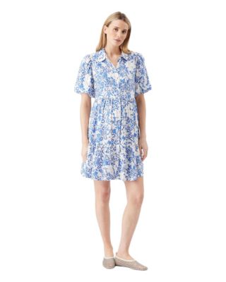 Maternity Ripe Nahla Linen Dress