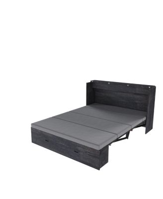 &acirc;€œ57&acirc;€³ Murphy Bed with Storage, Charging Cabinet & Foldable Panels&acirc;€