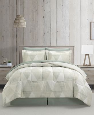 Hudson Geometric 8-Pc. Comforter Sets