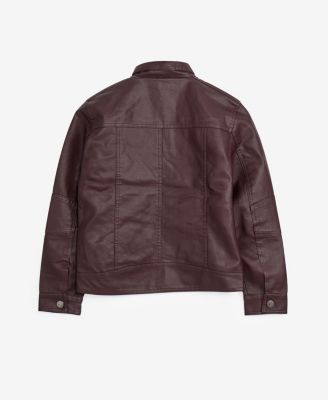 Boy's PU Jacket With Lining