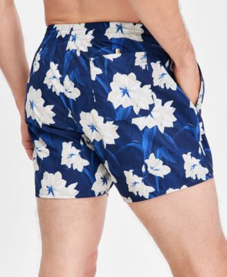 BOSS by Men's Tropical Print 5" Swim Shorts