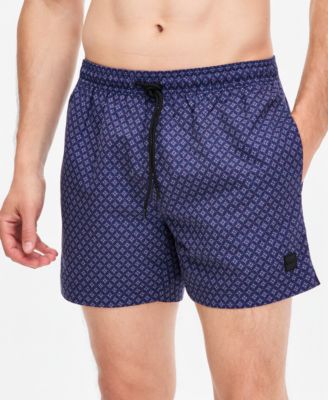 Men's Printed Dots 5" Swim Trunks