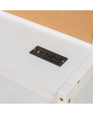 Twin Size Wooden Daybed with 3 Storage Drawers & USB Ports, White