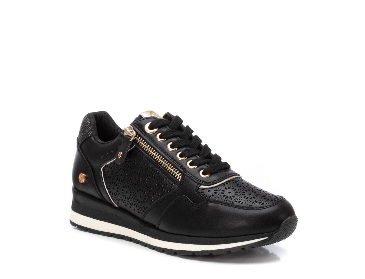 Женские кроссовки XTI Casual Sneakers With Side Zipper, цвет: Чёрный — фото 5