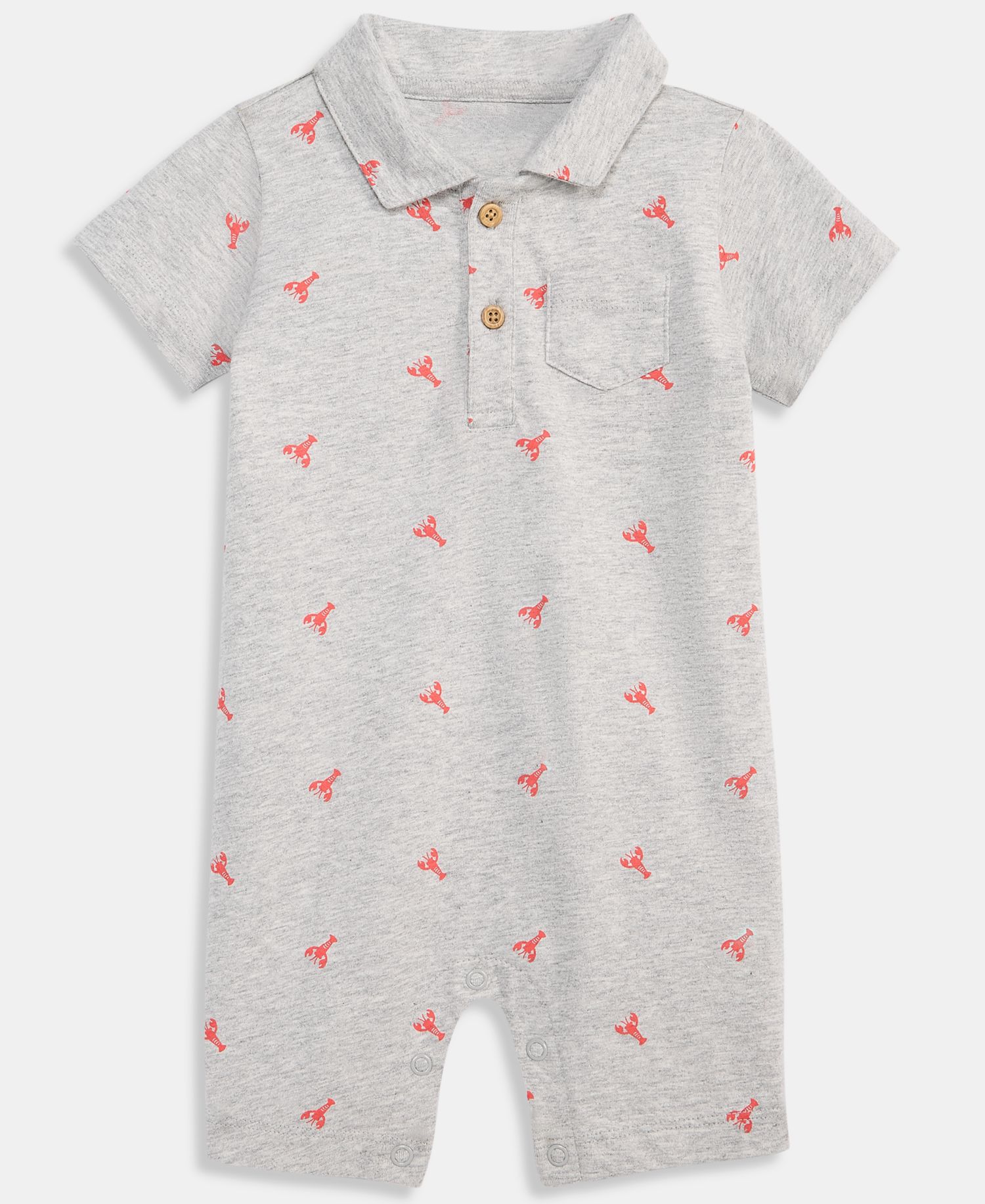 Baby Boys' 100% Cotton Romper