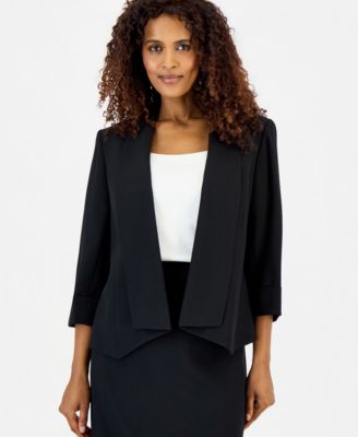 Women's Shawl Collar Open-Front Blazer