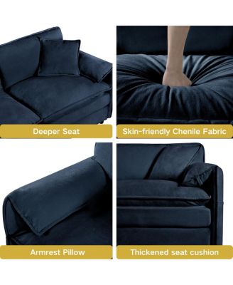  Chenille Modular Sofa: Ultimate Comfort, Customizable, Modern Design