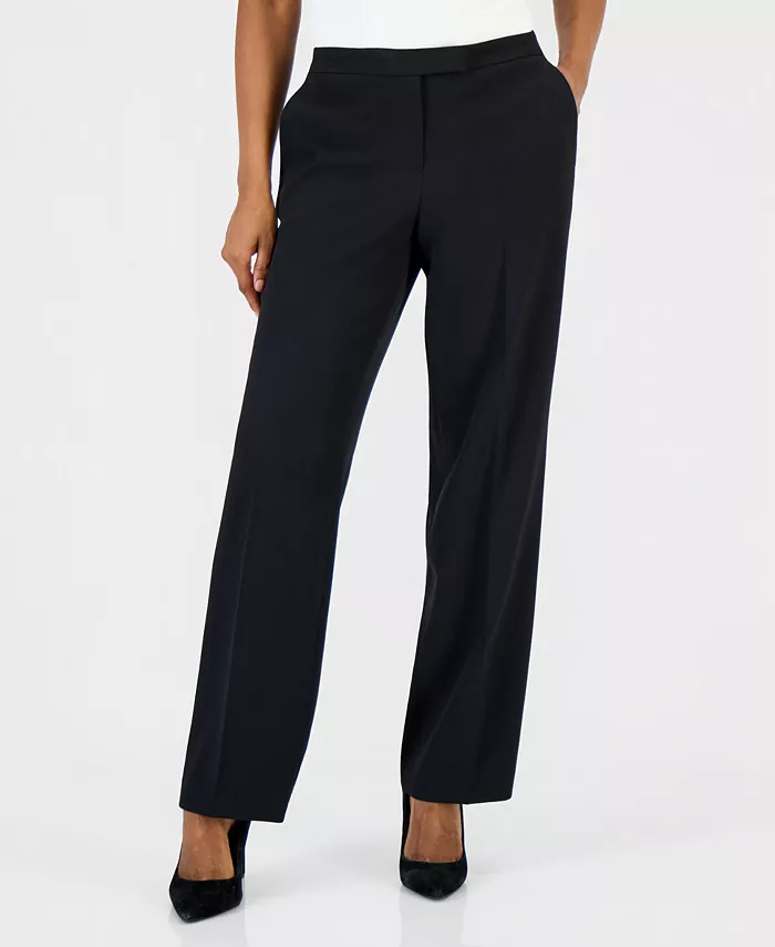 Women's Claire Mid-Rise Straight Leg Trouser