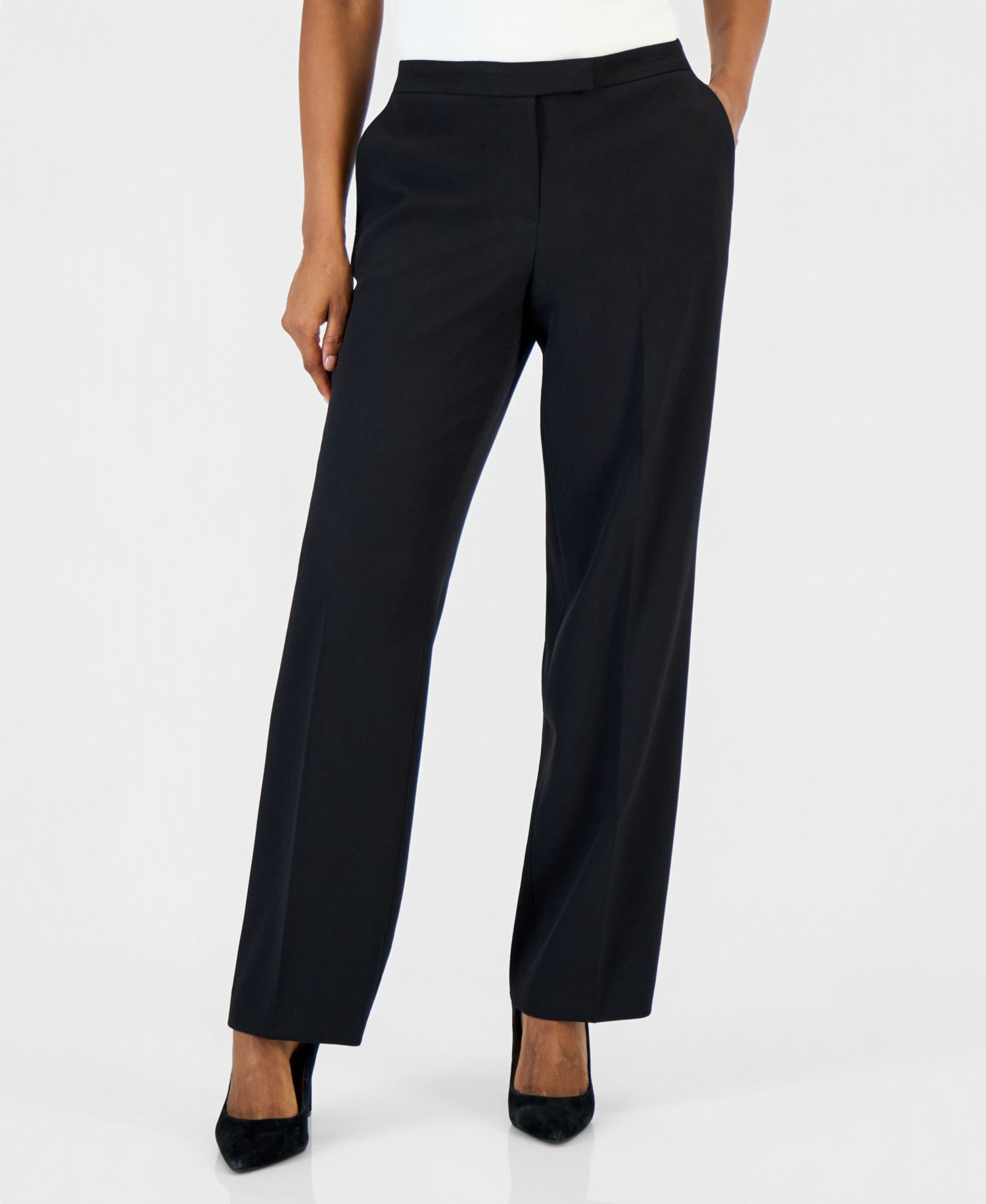 Women's Claire Mid-Rise Straight Leg Trouser