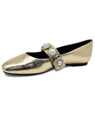 Women's Zeta Charms Mary-Jane Flats