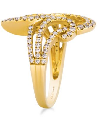 Nude Diamond (0.89 ct. t.w.) Ring in 14k Honey Gold
