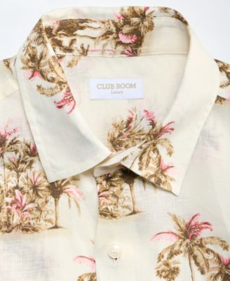 Men's Cabo Tropical Scene Short-Sleeve Shirt