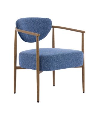 fabric dining/living/bedroom chair (2 sets) with foam, metal frame