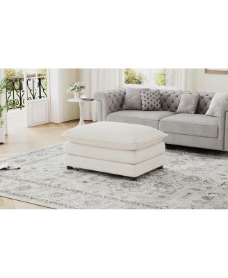 35.4" Ottoman Dual-layer Ottoman for Living Room, Bedroom