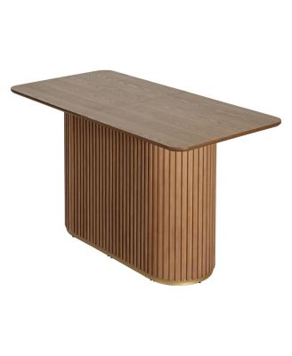 Mid-Century Industrial Counter Table for Dining or Living Room