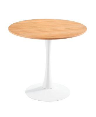 31.5" Oak Tulip Dining Table (Seats 2-4)