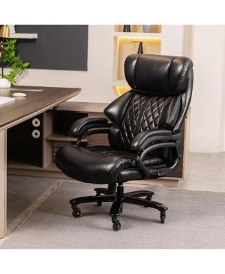 500lbs Big and Tall Office Chair for Heavy People Executive Computer Desk Chair