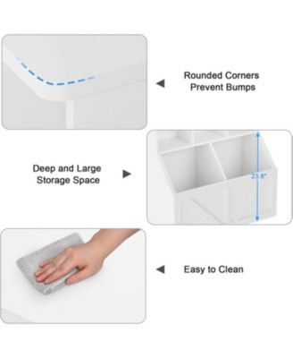 Toy Storage Organizer and Kids Bookshelf, Toddler Toy Storage Cabinet