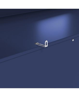 Farmhouse Kitchen Pantry Cabinet with 3 Adjustable Shelves, 8 Door Shelves, 3 Drawers