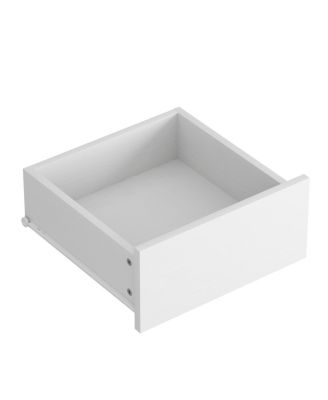 Streamdale Wardrobe Closet 71.7" H, 2 Doors 6 Drawers, White