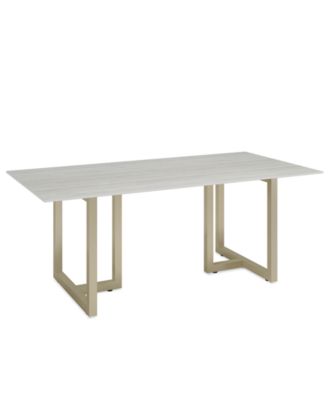 30" Emila Rectangular Sintered Stone Dining Table, Created for Macy's
