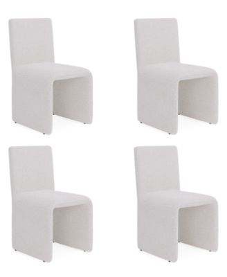 Emila 4-Pc. Fabric Upholstered Dining Chair Set